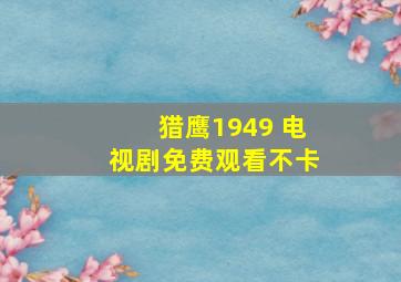 猎鹰1949 电视剧免费观看不卡